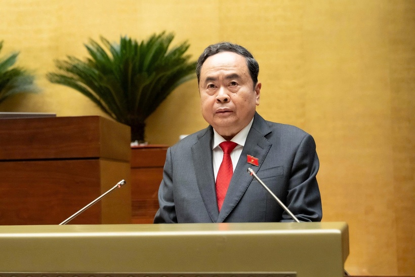 Chủ tịch Quốc hội Trần Thanh Mẫn (Ảnh: Media Quốc hội).