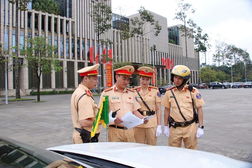 CSGT triển khai phương án bảo đảm TTATGT.