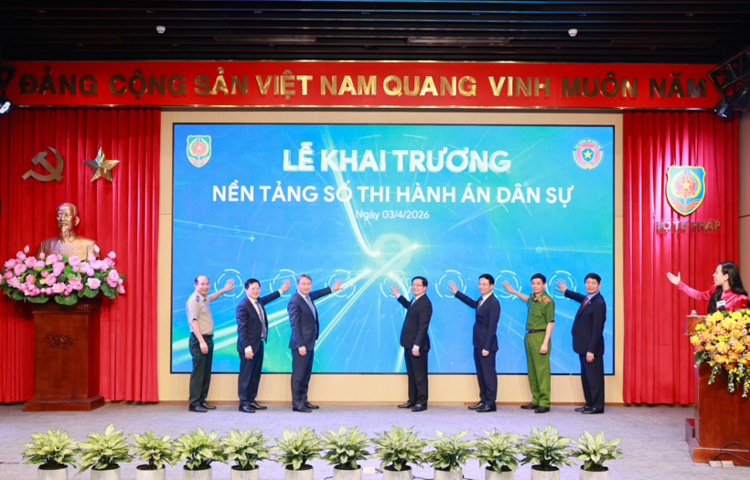Nền tảng số Thi hành án dân sự chính thức vận hành trên toàn quốc.