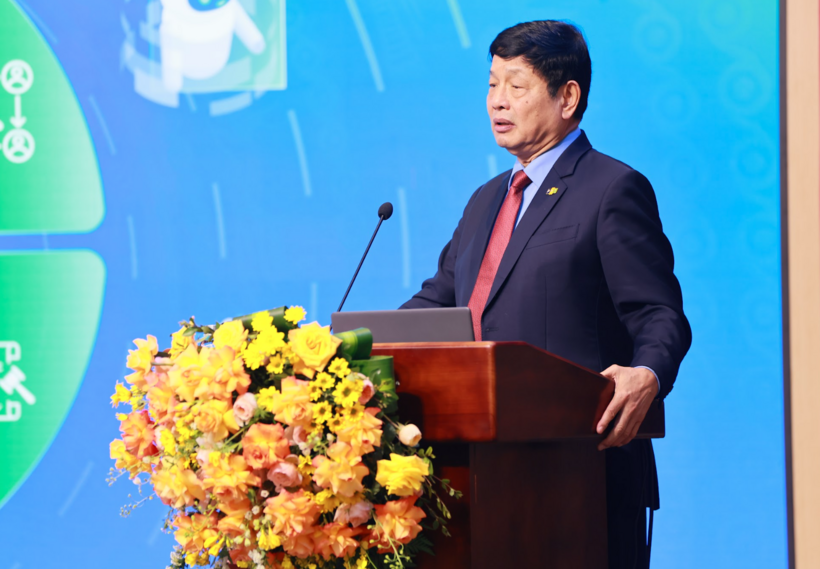 Chủ tịch HĐQT FPT Trương Gia Bình phát biểu tại Lễ khai trương