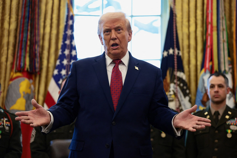 Tổng thống Mỹ Donald Trump. Ảnh: Reuters