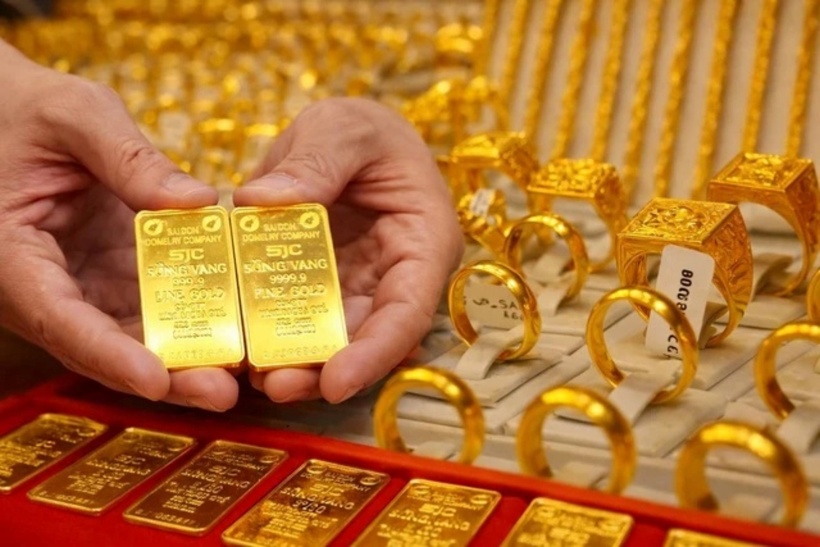 Giá vàng hôm nay (8/4): Vàng trong nước và thế giới tăng giảm trái chiều. (Ảnh: Sức khỏe & Đời sống)