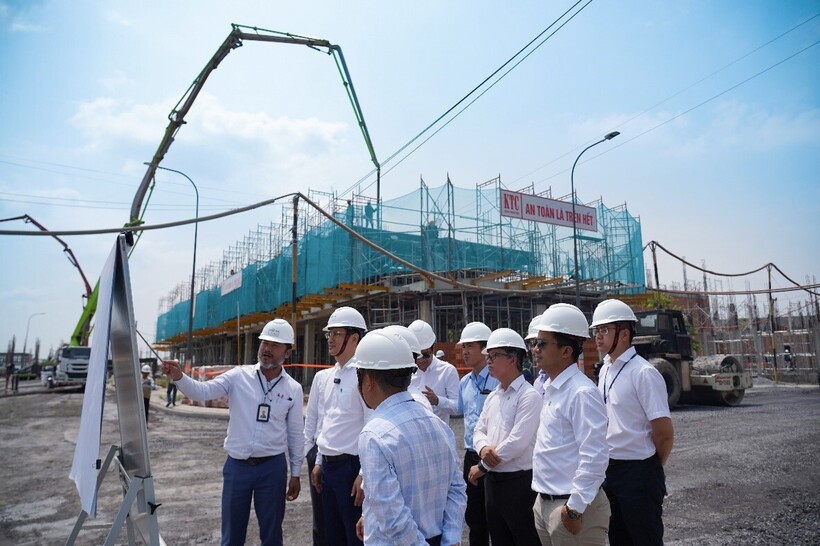 Ban Lãnh đạo Novaland kiểm tra tiến độ dự án Aqua City