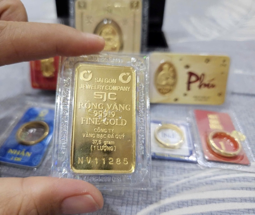 Giá vàng hôm nay (10/4): Vàng miếng SJC bán ra ở mức 171,5 triệu đồng/lượng. (Ảnh: Dân trí)