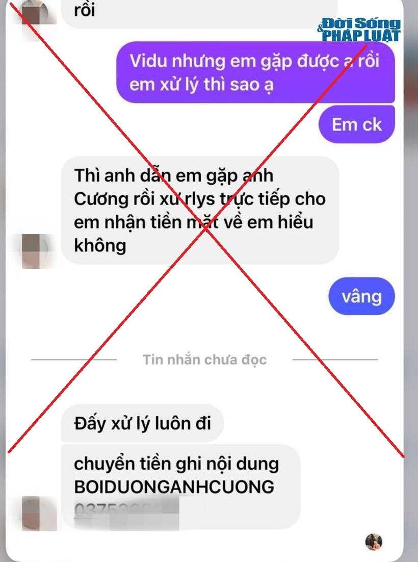 Các đối tượng liên tục nhắn tin lôi kéo, thao túng tâm lý người vay.