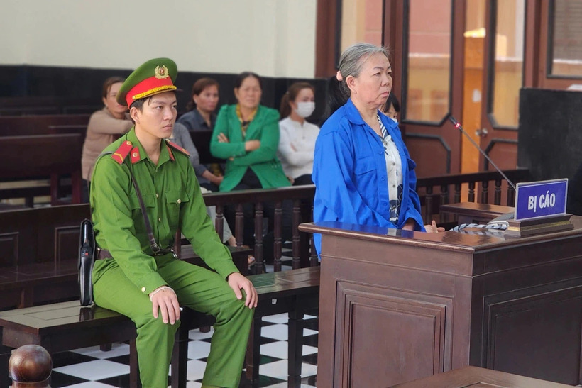 Bị cáo Phạm Thị Triền. Ảnh: Báo Dân trí.