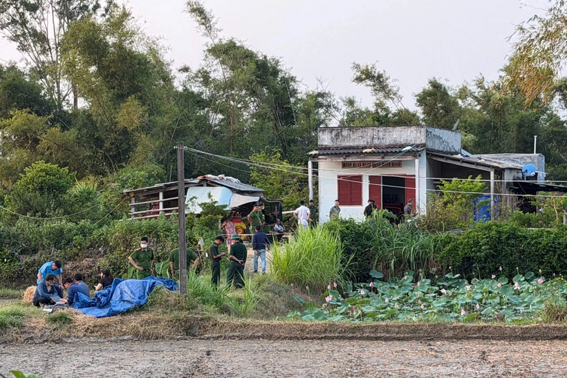 Hiện trường xảy ra vụ việc. Ảnh: Báo Dân trí.