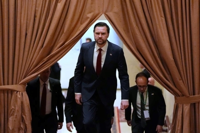 Phó tổng thống Mỹ JD Vance tại Islamabad, Pakistan, ngày 11/4. Ảnh:&nbsp;Reuters