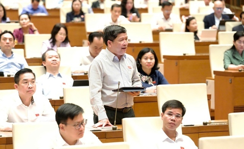 ĐBQH Tạ Văn Hạ (Ảnh: Media Quốc hội).