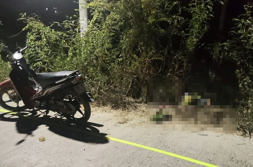 Hiện trường phát hiện người đàn ông tử vong. (Ảnh: Lao động)