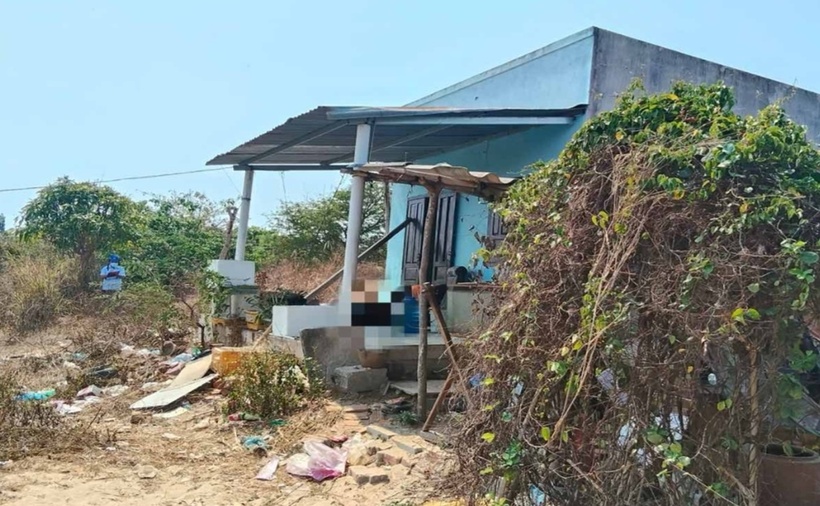 Căn nhà nơi phát hiện thi thể ông T.V.M. (Ảnh: Người lao động)