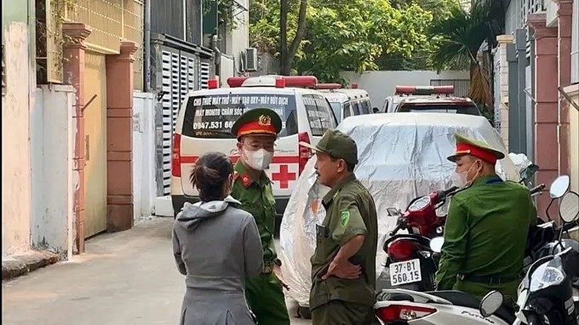 Hiện trường vụ việc. Ảnh: Công Lý