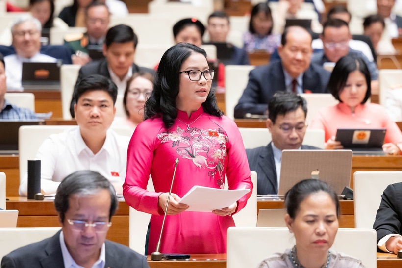 ĐBQH Nguyễn Thị Lan (Ảnh: Media Quốc hội).