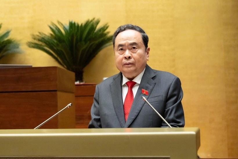 Sáng 6/4/2026, Chủ tịch Quốc hội Trần Thanh Mẫn phát biểu Khai mạc Kỳ họp thứ Nhất, Quốc hội khóa XVI.