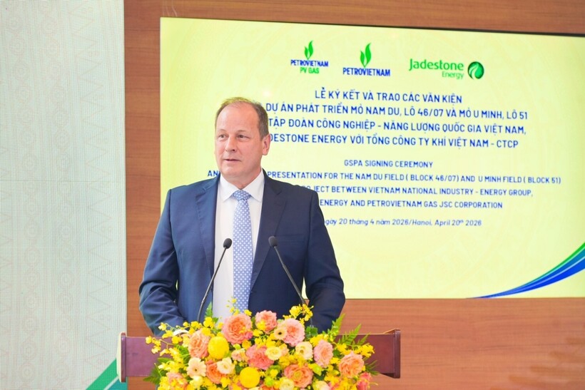 Ông Thomas Mitchell Little – Tổng Giám đốc Jadestone Energy bày tỏ tin tưởng mối quan hệ hợp tác giữa các bên