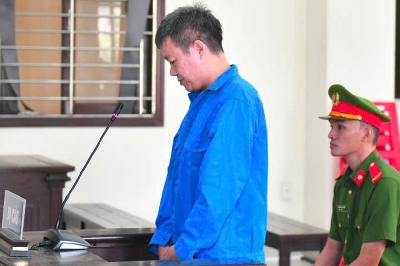 Phương tại TAND tỉnh Tây Ninh. (Ảnh: Dân trí)