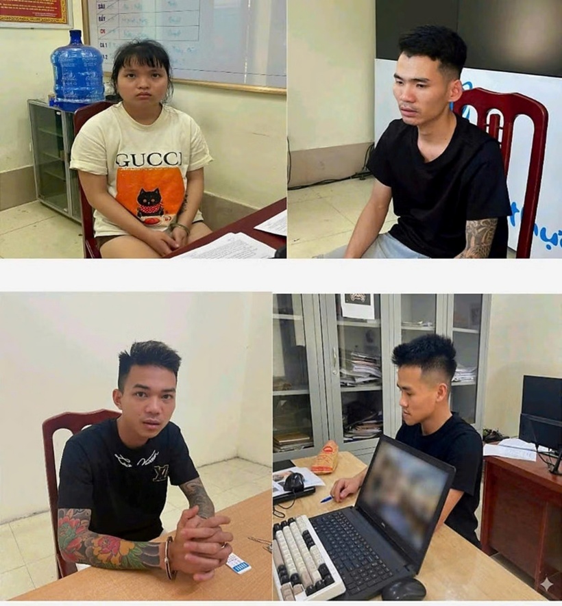 Khởi tố ổ nhóm lợi dụng nhà nghỉ để mua bán trái phép chất ma túy. (Ảnh: Công an)