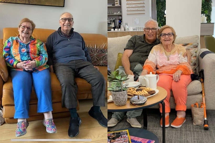 Cụ bà Janice Crombie Scott tìm được bến đỗ hạnh phúc từ một bình luận dạo trên mạng xã hội