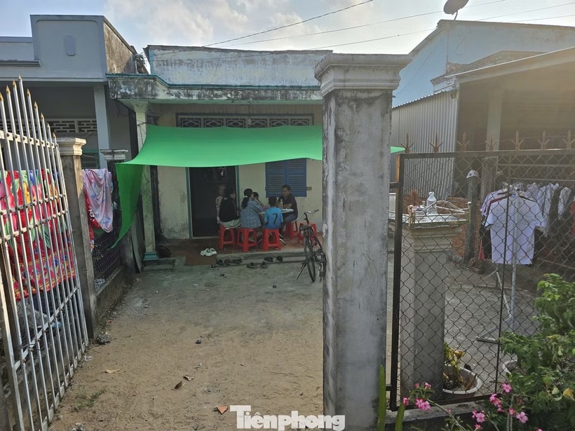 Căn nhà gia đình anh H., chị Hương. Ảnh: Tiền phong