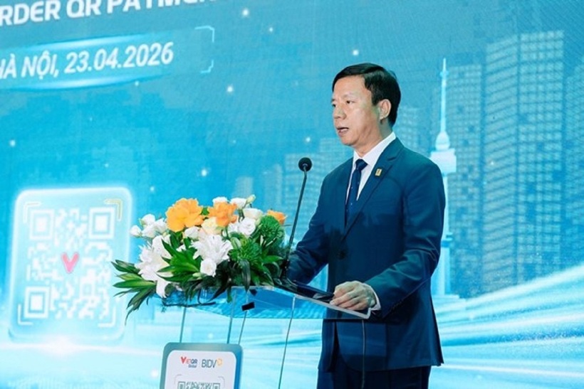 Ông Nguyễn Quang Minh – Tổng Giám đốc NAPAS&nbsp; - phát biểu tại sự kiện