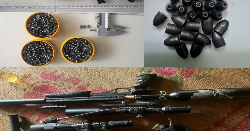 Tang vật vụ án.