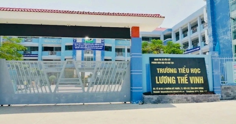 Trường Tiểu học Lương Thế Vinh. Ảnh: VTC News