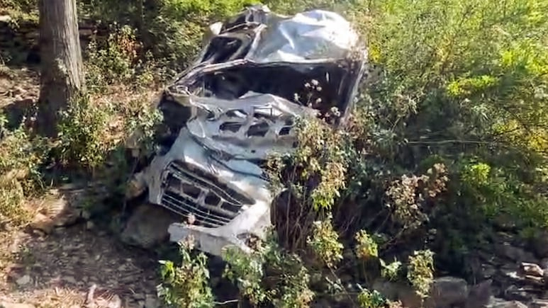 Hiện trường vụ tai nạn. Ảnh: NDTV