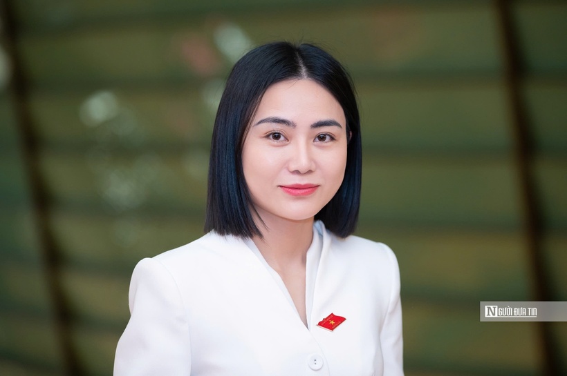 ĐBQH Nguyễn Lê Ngọc Linh (Ảnh: Phạm Thắng).