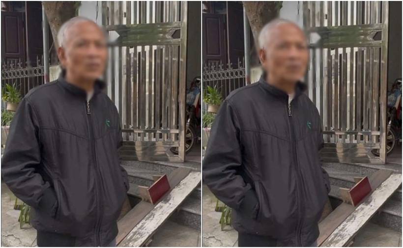 Hình ảnh của ông H. do gia đình cung cấp. (Ảnh: Công an tỉnh Phú Thọ)