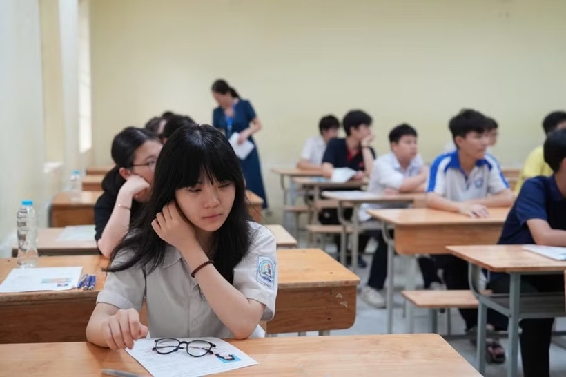 Thí sinh dự thi tốt nghiệp THPT năm 2025. Ảnh: Giáo dục & Thời đại