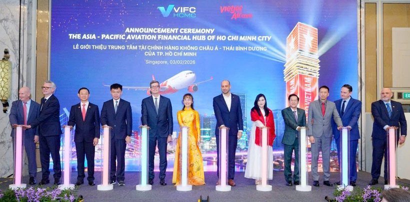 Vietjet tiên phong cùng Trung tâm Tài chính quốc tế Việt Nam tại TP.HCM sáng lập Trung tâm Tài chính Hàng không quốc tế.