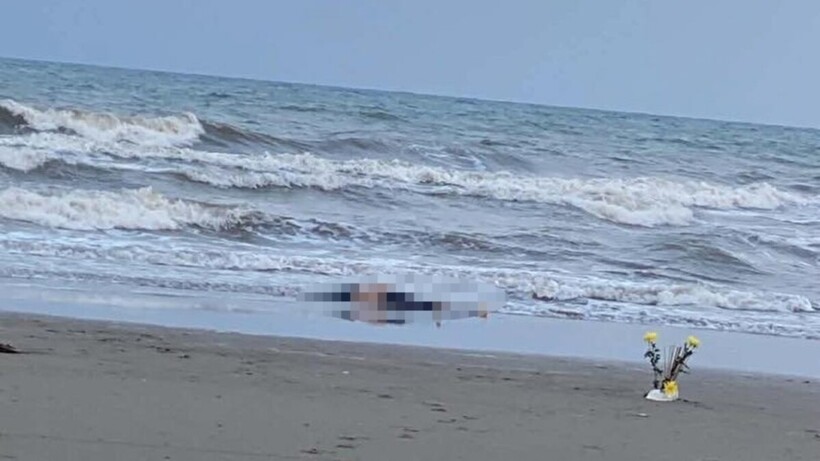 Khu vực phát hiện ra thi thể. Ảnh: PLO.