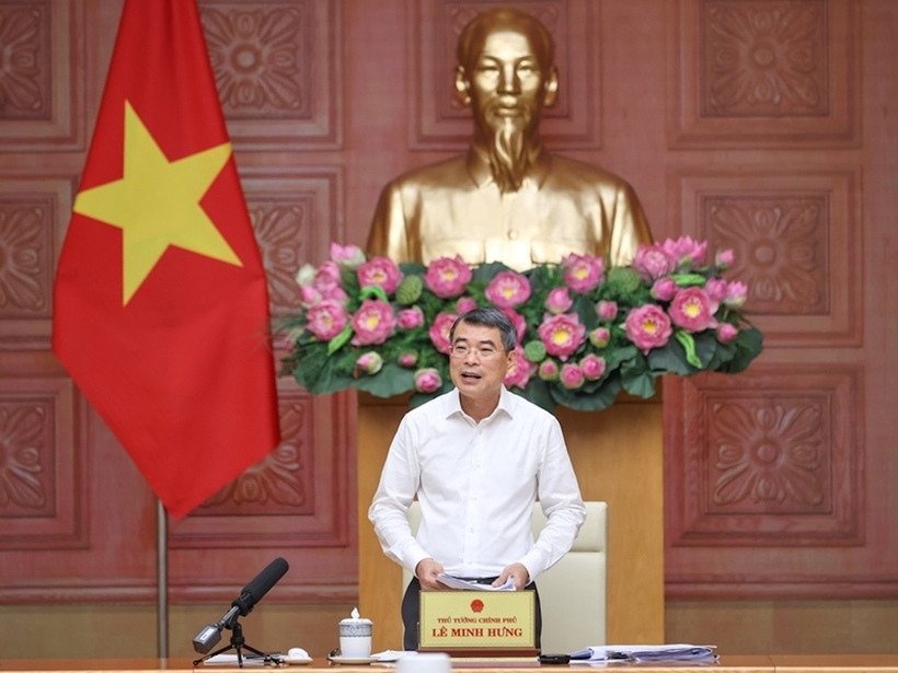 Thủ tướng Chính phủ Lê Minh Hưng ghi nhận, đánh giá cao nỗ lực và kết quả của Bộ, ngành Nông nghiệp và Môi trường. Ảnh: VGP