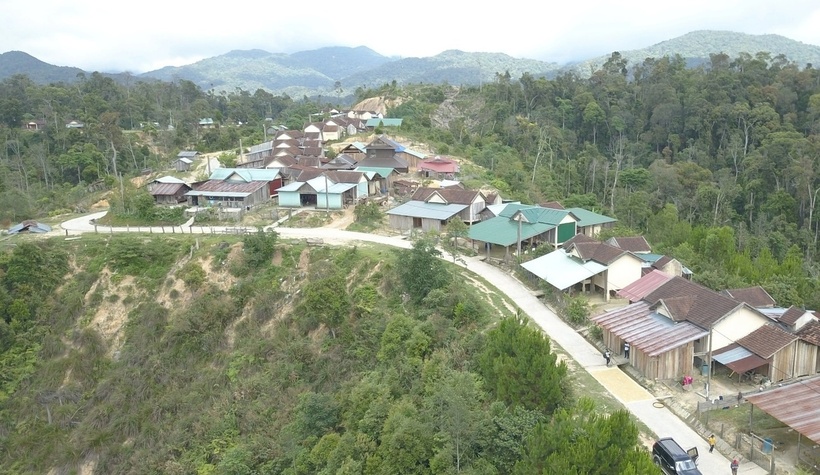 Hai trận động đất được ghi nhận tại khu vực xã Măng Bút, Quảng Ngãi. (Ảnh: Dân trí)