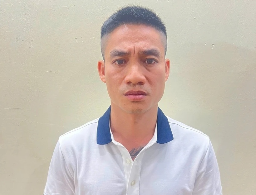 Đối tượng Đỗ Ngọc Ninh bị tạm giữ. Ảnh: PLO