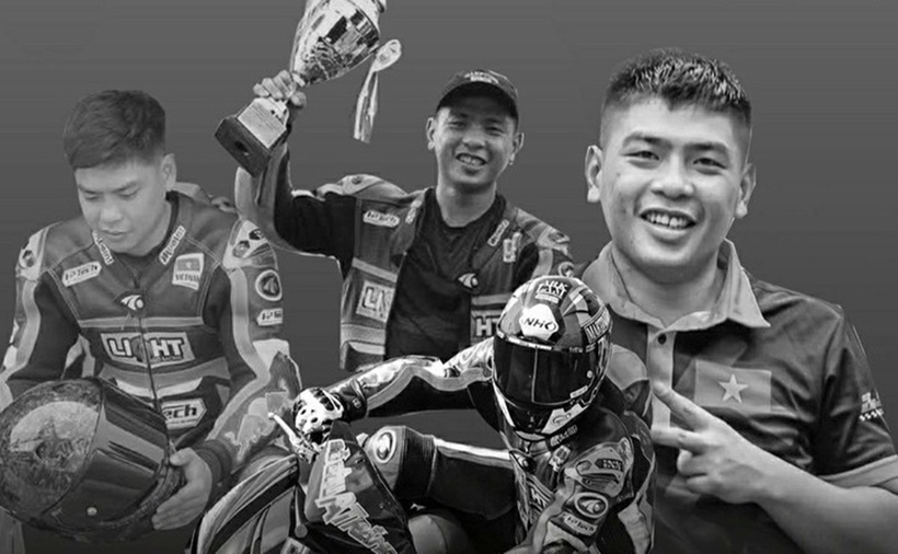 Đinh Hoàng Quốc Hiếu qua đời trên đường đua. (Ảnh: Tạp chí Tri thức)