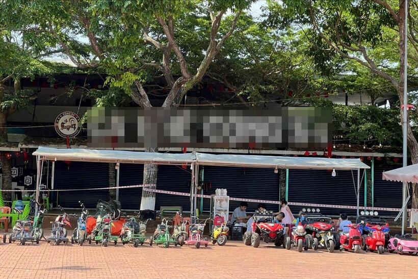 Khu vực xảy ra vụ án mạng. Ảnh: Công Lý