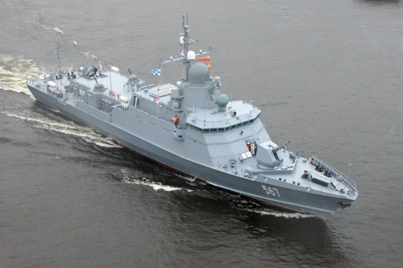 Tàu hộ vệ tên lửa lớp Karakurt của Nga. Ảnh:&nbsp;Russianarms