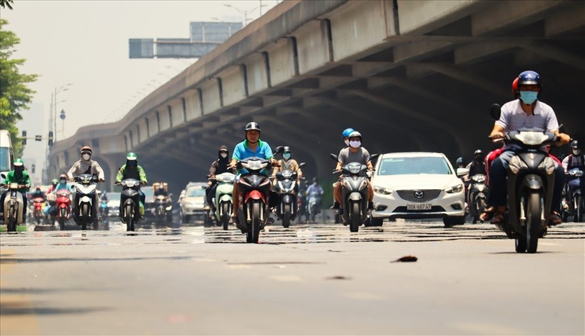 Thời tiết Hà Nội được dự báo có nắng ngày 6/5. Ảnh minh họa