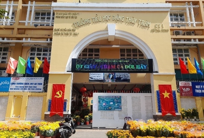 Trường Tiểu học Đặng Thùy Trâm. Ảnh: PLO