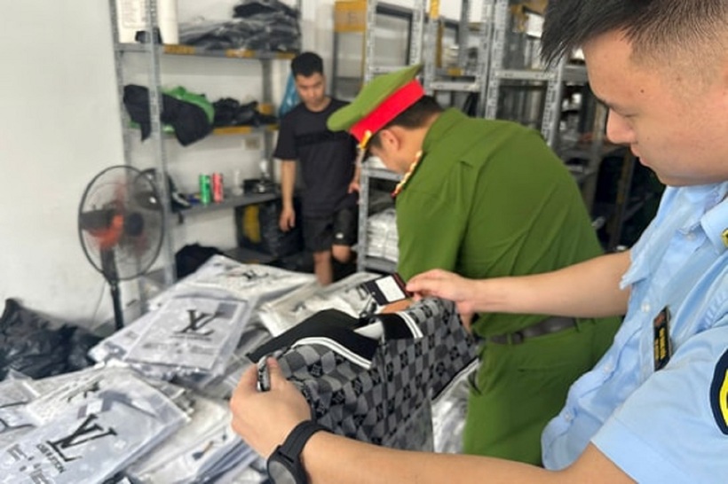 Ngăn chặn, xử lý hành vi xâm phạm quyền sở hữu trí tuệ. Ảnh minh họa.