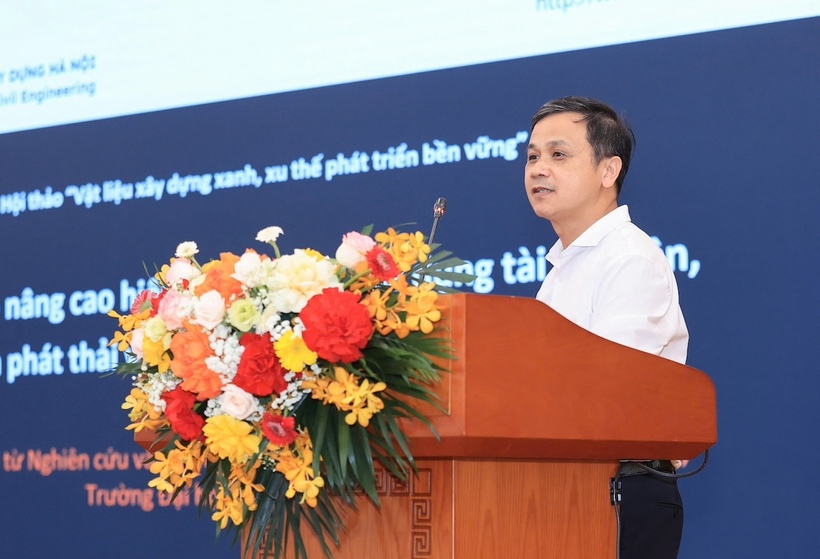 PGS. TS Văn Viết Thiên Ân, Trưởng khoa Vật liệu xây dựng, Trường Đại học Xây dựng Hà Nội