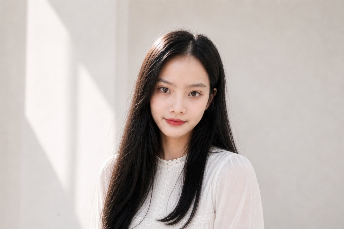 Phùng Nguyễn Ngọc Anh (sinh năm 2004) hiện là giáo viên trẻ nhất tại Trường THPT chuyên Vĩnh Phúc, tỉnh Vĩnh Phúc. Ảnh: VnExpress