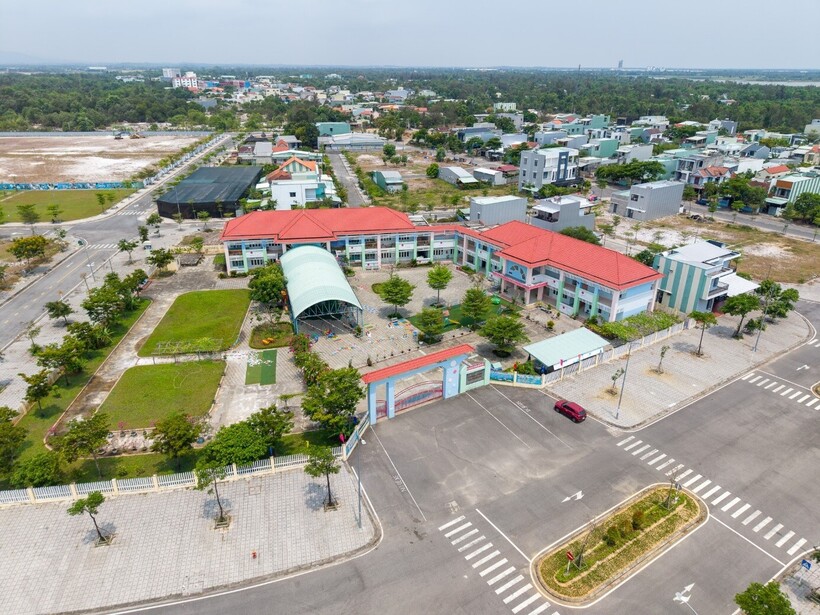 Hệ thống trường học đã đi vào hoạt động ngay trong khu đô thị Đà Nẵng Rise City.