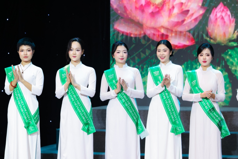 Thí sinh tham gia cuộc thi Hoa hậu Văn hóa Việt Nam Toàn cầu 2026 (Ảnh: Ban tổ chức).