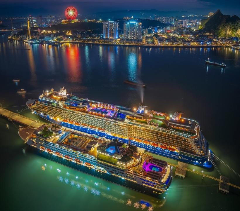 Cảng tàu khách quốc tế Hạ Long nằm ngay trong dự án, giúp Sun Elite City đón trọn dòng khách quốc tế cao cấp. Ảnh: Ánh Dương.