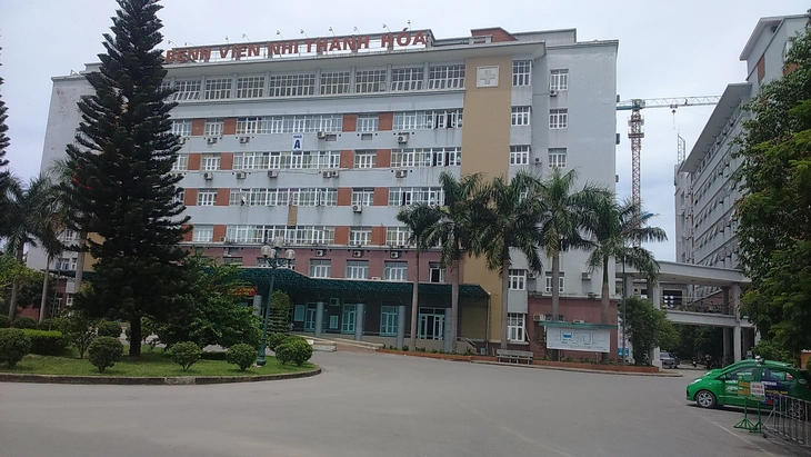 Bệnh viện Nhi Thanh Hóa - nơi bệnh nhi điều trị. Ảnh: Tuổi trẻ Online