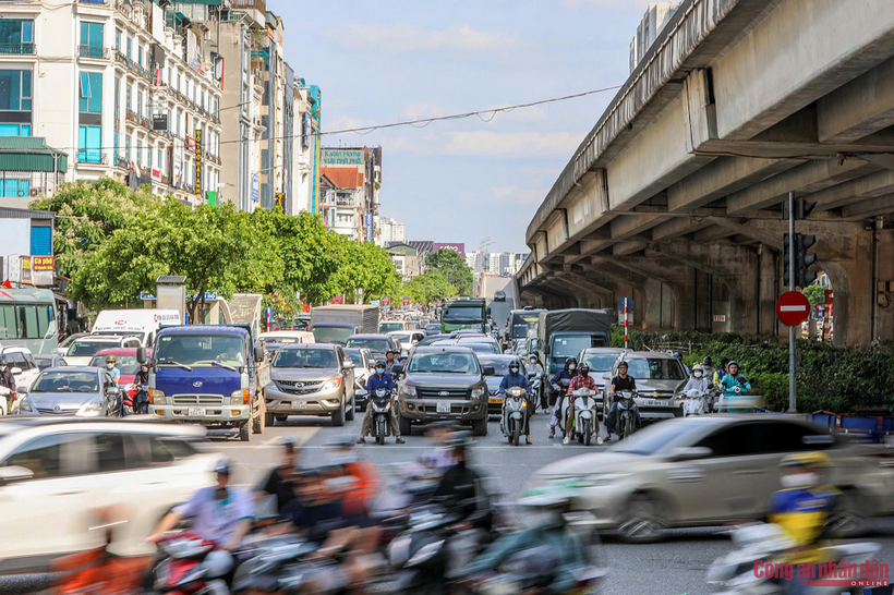 Hà Nội tạm cấm, hạn chế phương tiện nhiều khung giờ từ ngày 11/5-13/5. Ảnh minh họa