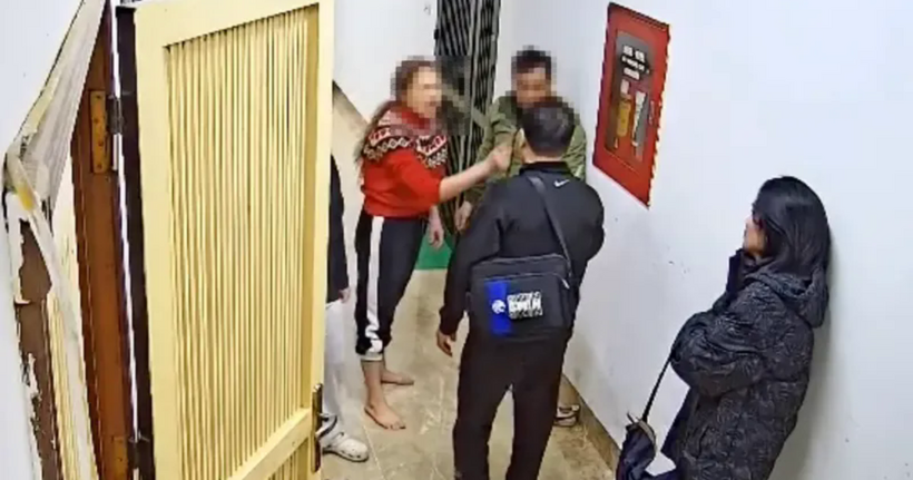 Nơi xảy ra sự việc. (Ảnh cắt clip)