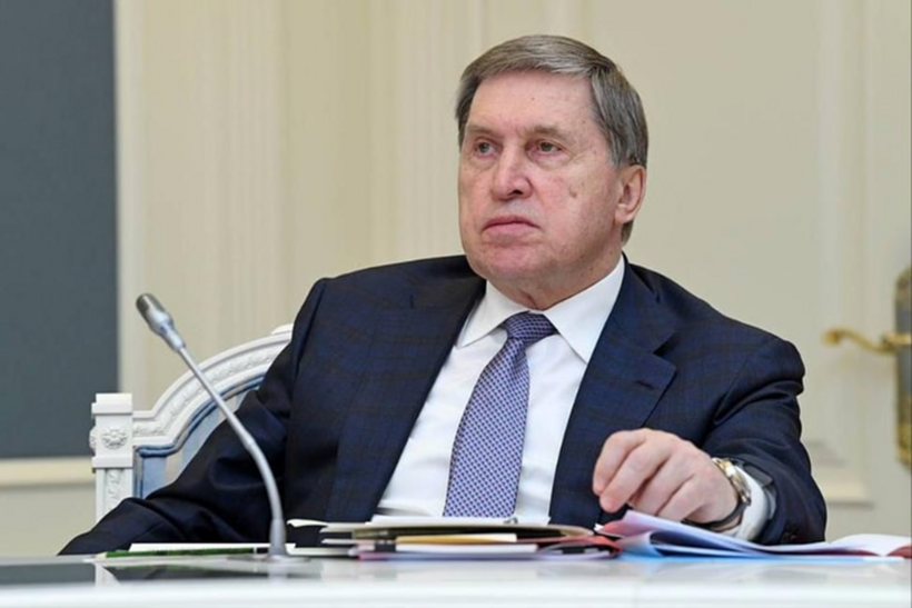 Cố vấn tổng thống Nga Yury Ushakov. Ảnh: RT
